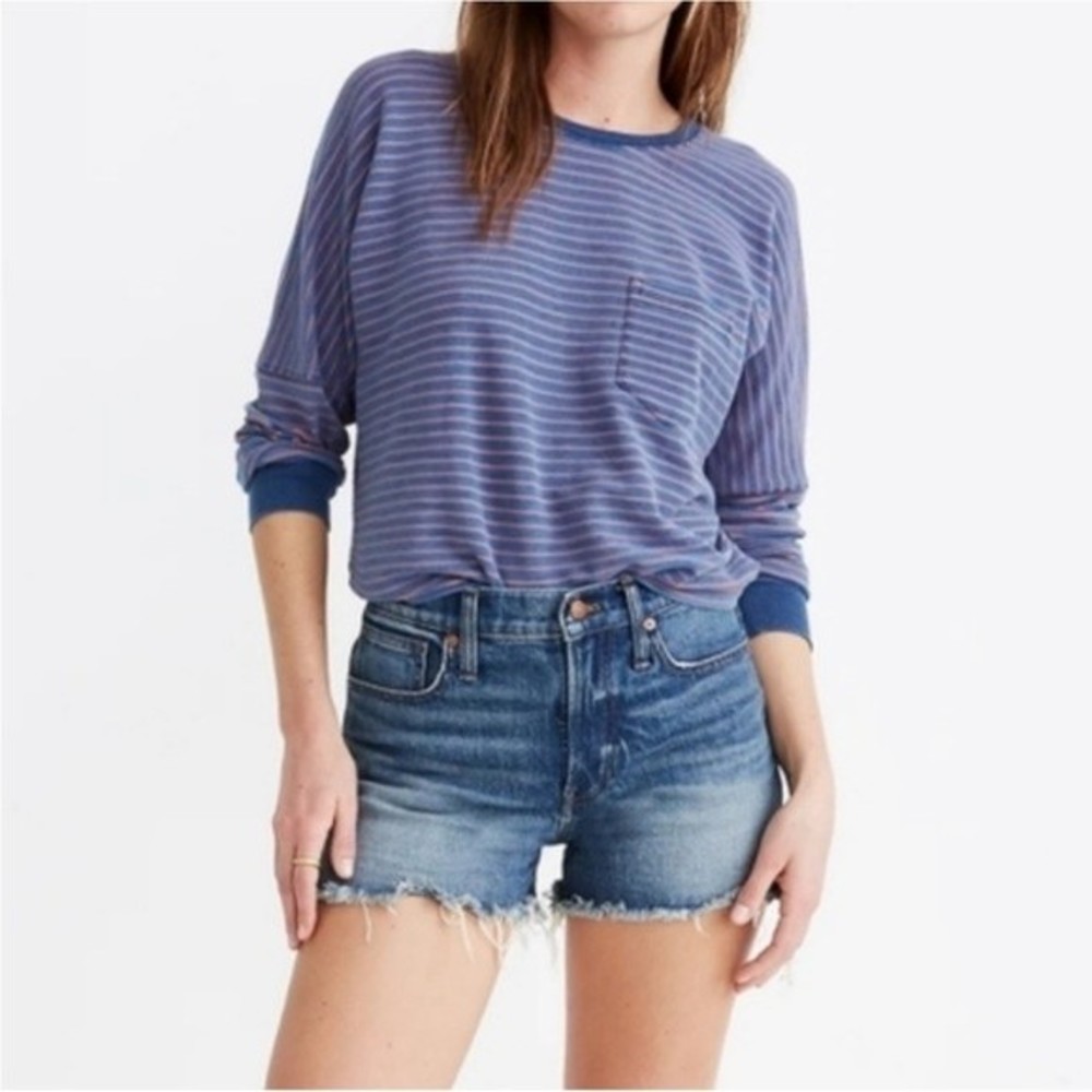 Madewell The Perfect Jean Short High Rise Denim Shorts